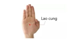 huyệt Lao cung