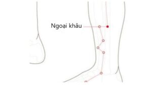 huyệt Ngoại khâu