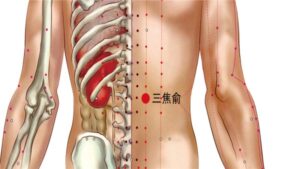 huyệt tam tiêu du